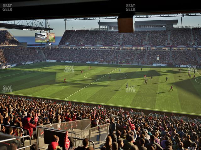 BMO Field - Section East Suite 34 Seat View