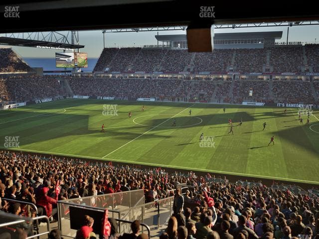 BMO Field - Section East Suite 34 Seat View