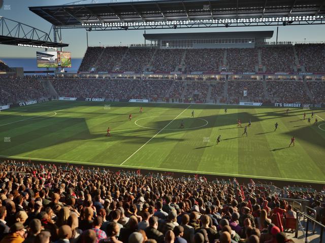 BMO Field - Section East Suite 35 Seat View