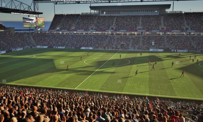 BMO Field - Section East Suite 35 Seat View