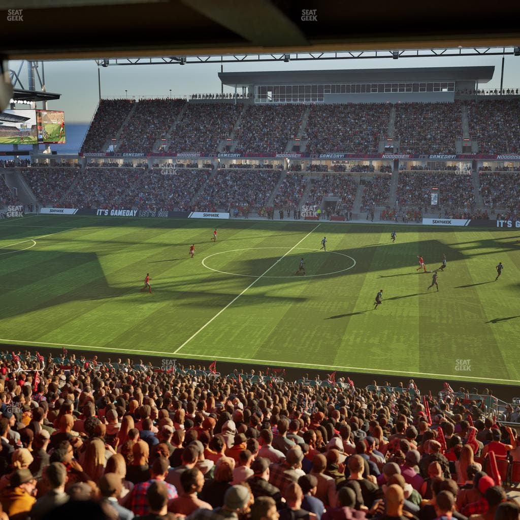 BMO Field - Section East Suite 35 Seat View