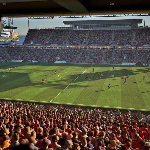 BMO Field - Section East Suite 35 Seat View