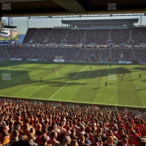 BMO Field - Section East Suite 35 Seat View