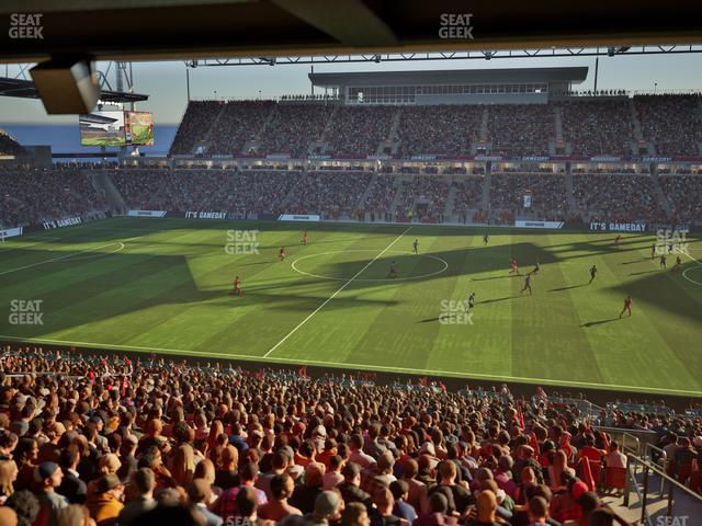 BMO Field - Section East Suite 35 Seat View