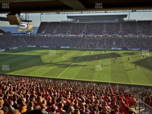 BMO Field - Section East Suite 35 Seat View