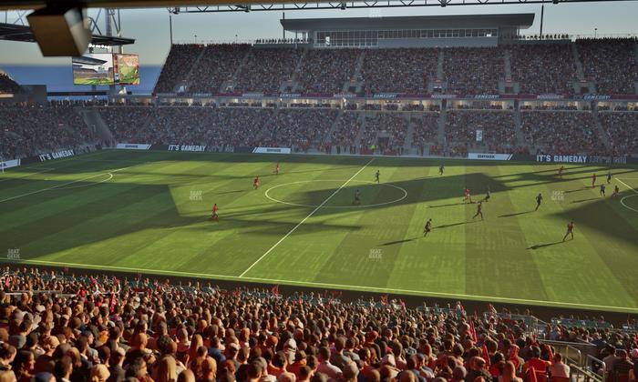 BMO Field - Section East Suite 35 Seat View