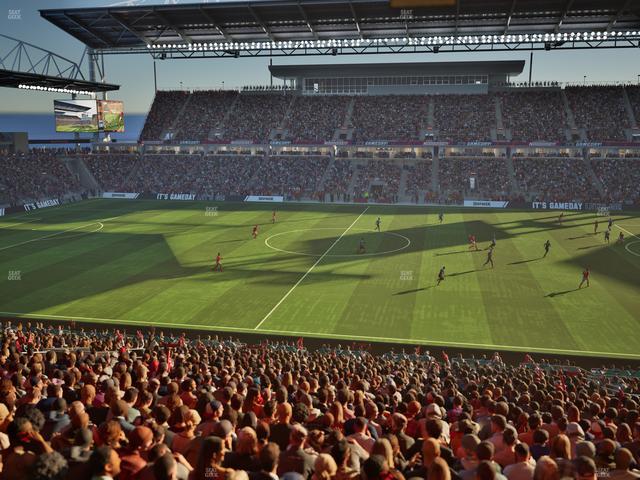 BMO Field - Section East Suite 36 Seat View