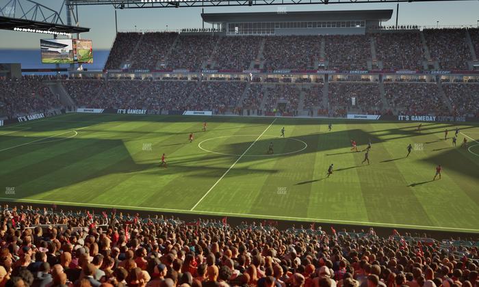 BMO Field - Section East Suite 36 Seat View