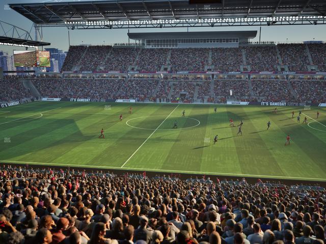 BMO Field - Section East Suite 36 Seat View
