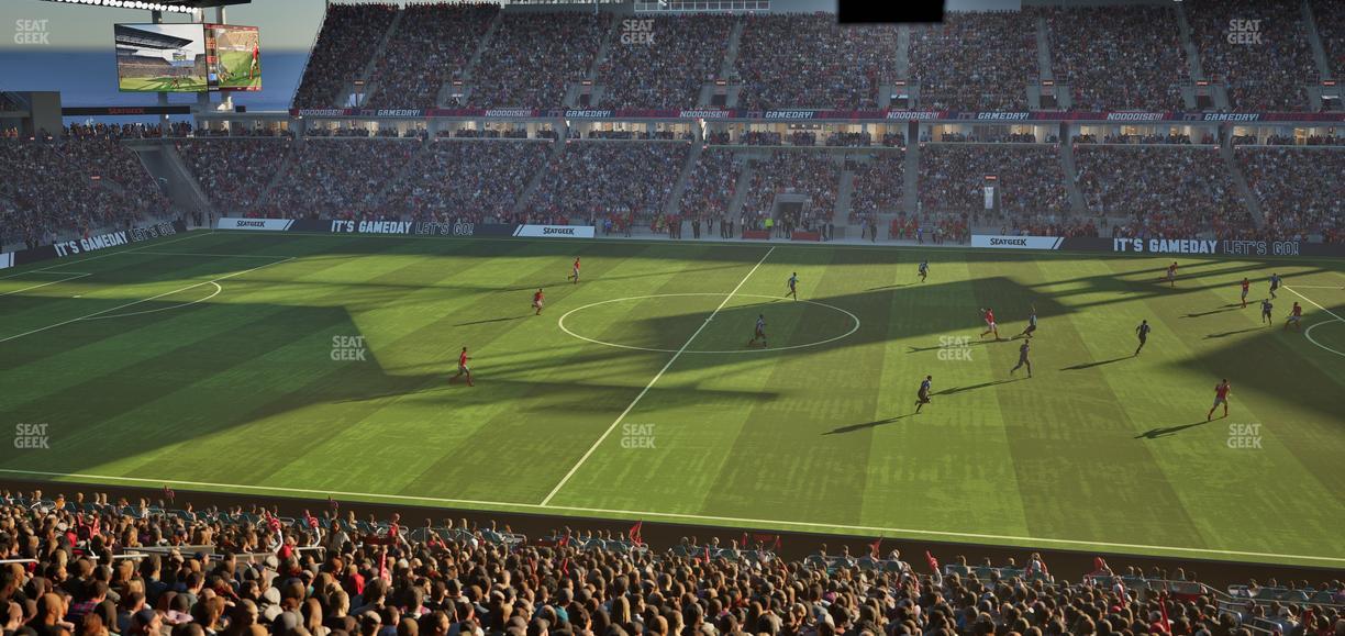 BMO Field - Section East Suite 36 Seat View