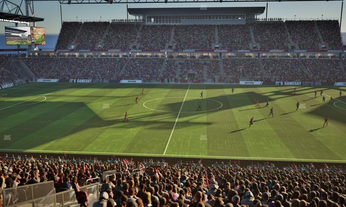 BMO Field - Section East Suite 37 Seat View