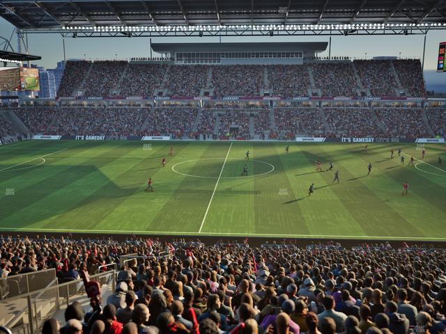 BMO Field - Section East Suite 37 Seat View