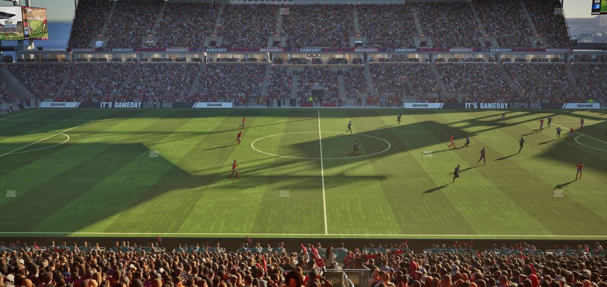 BMO Field - Section East Suite 38 Seat View