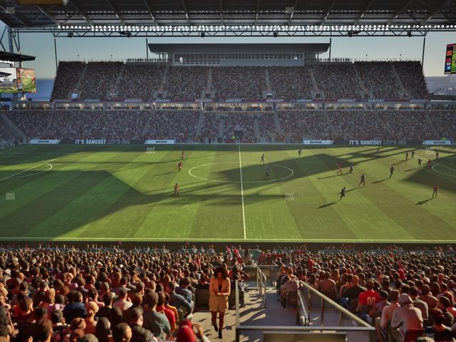 BMO Field - Section East Suite 38 Seat View