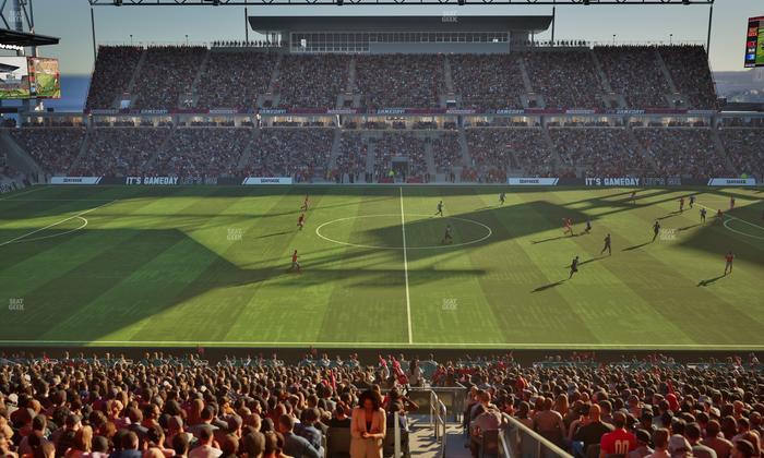 BMO Field - Section East Suite 38 Seat View