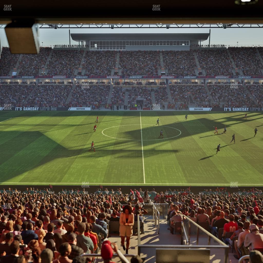 BMO Field - Section East Suite 38 Seat View