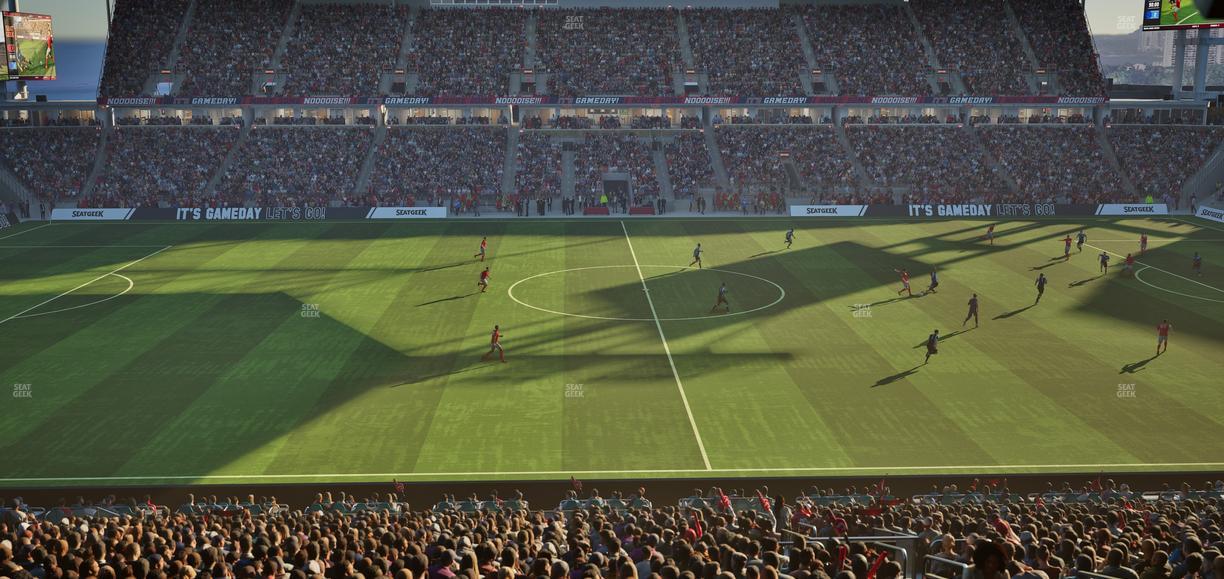 BMO Field - Section East Suite 39 Seat View