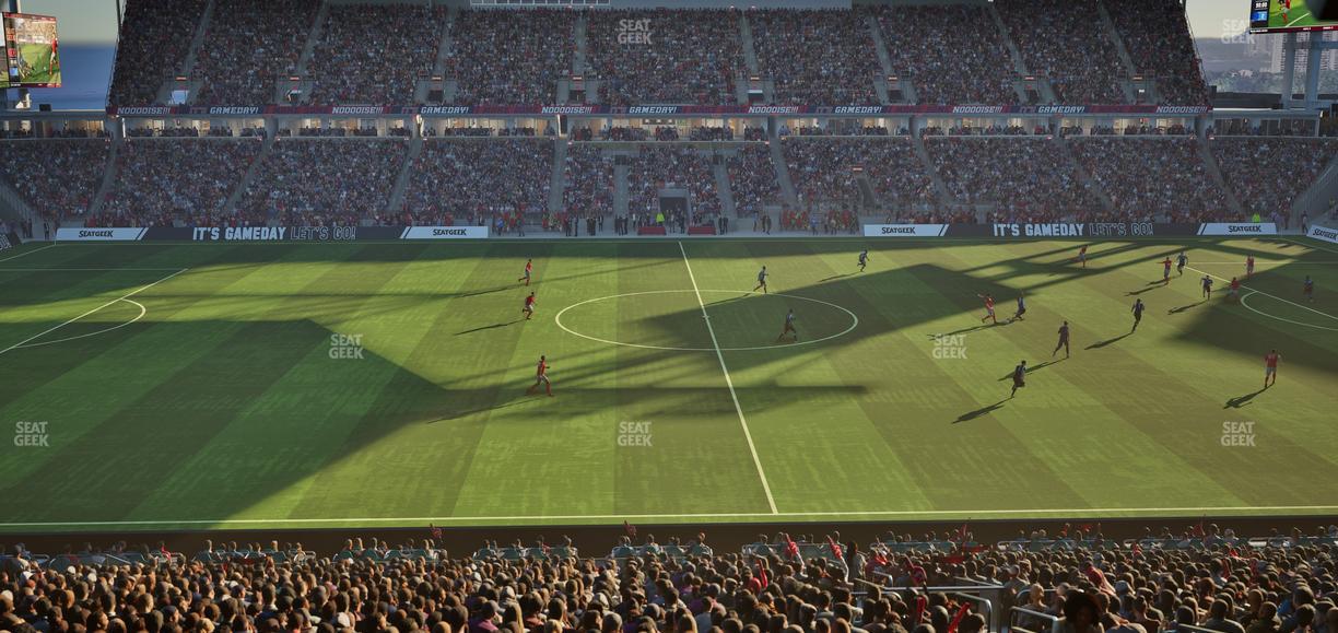 BMO Field - Section East Suite 39 Seat View