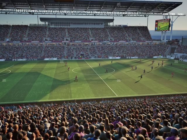 BMO Field - Section East Suite 40 Seat View