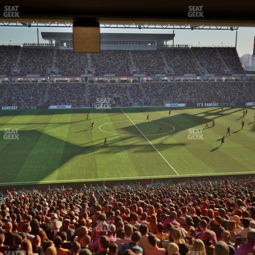 BMO Field - Section East Suite 40 Seat View