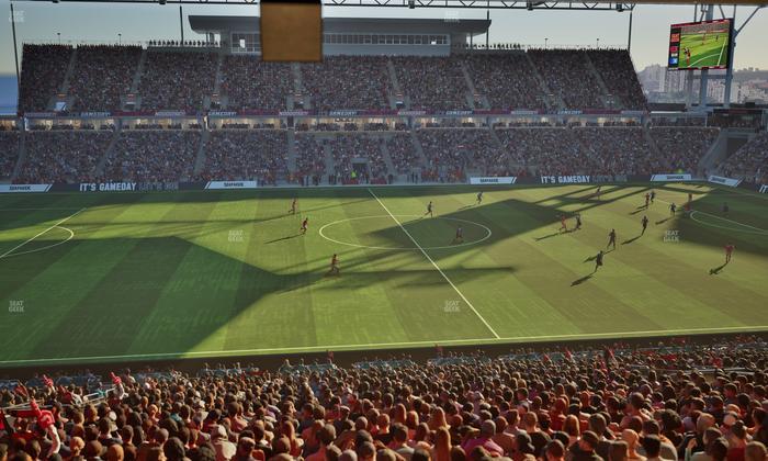 BMO Field - Section East Suite 40 Seat View