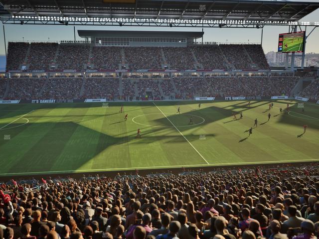 BMO Field - Section East Suite 40 Seat View