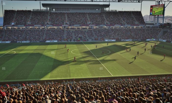 BMO Field - Section East Suite 40 Seat View