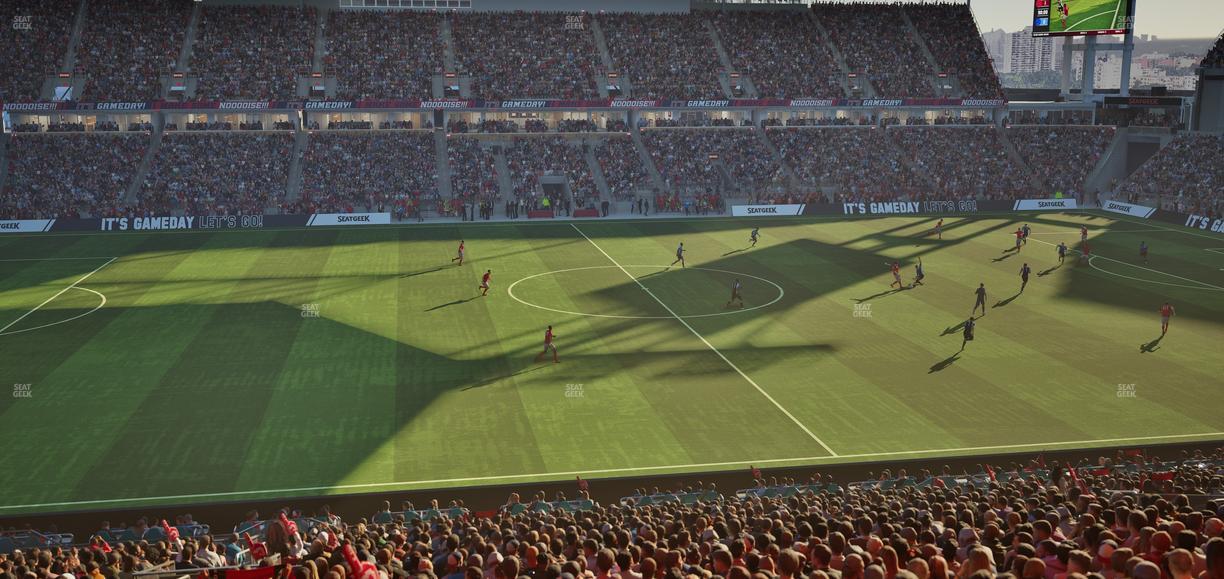 BMO Field - Section East Suite 41 Seat View