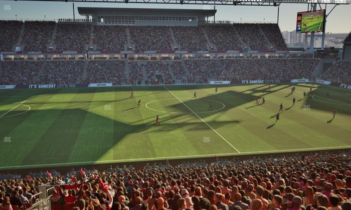 BMO Field - Section East Suite 41 Seat View