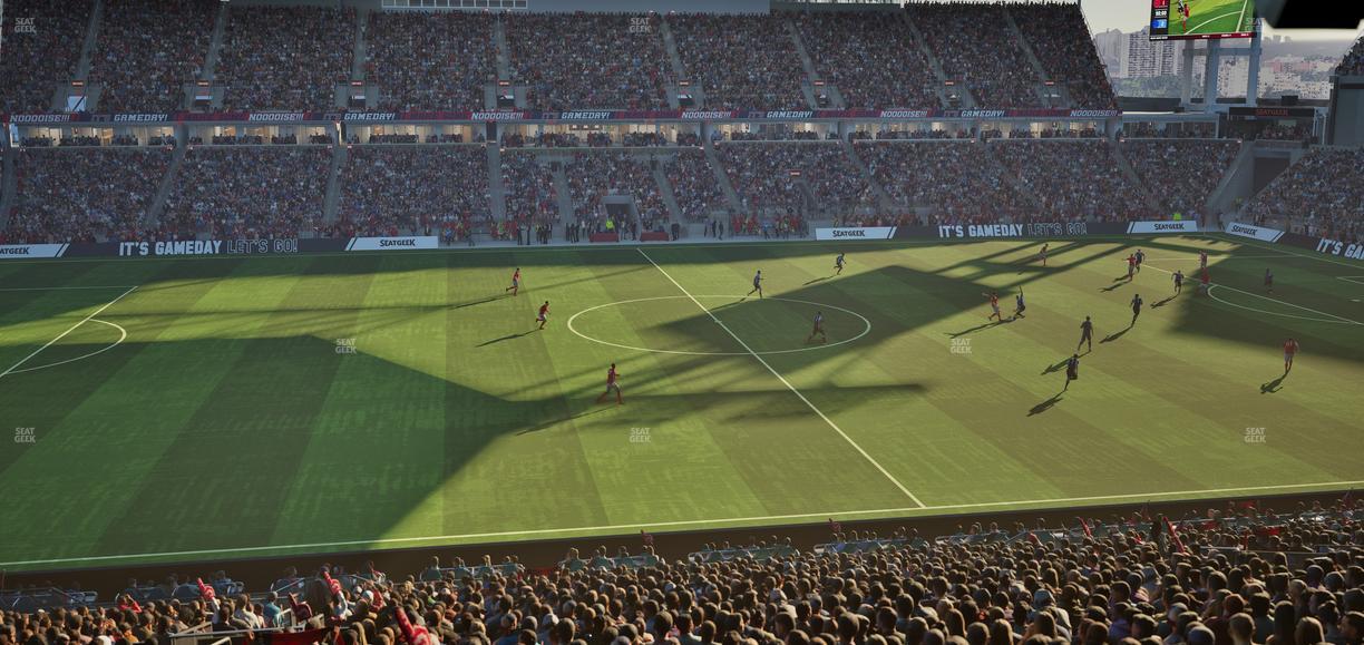 BMO Field - Section East Suite 41 Seat View