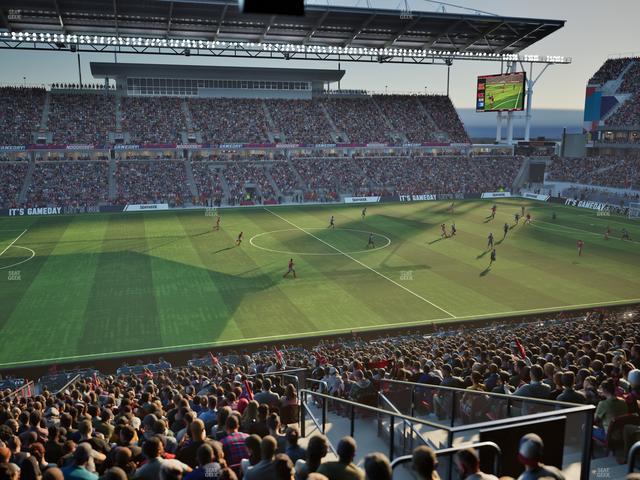 BMO Field - Section East Suite 42 Seat View