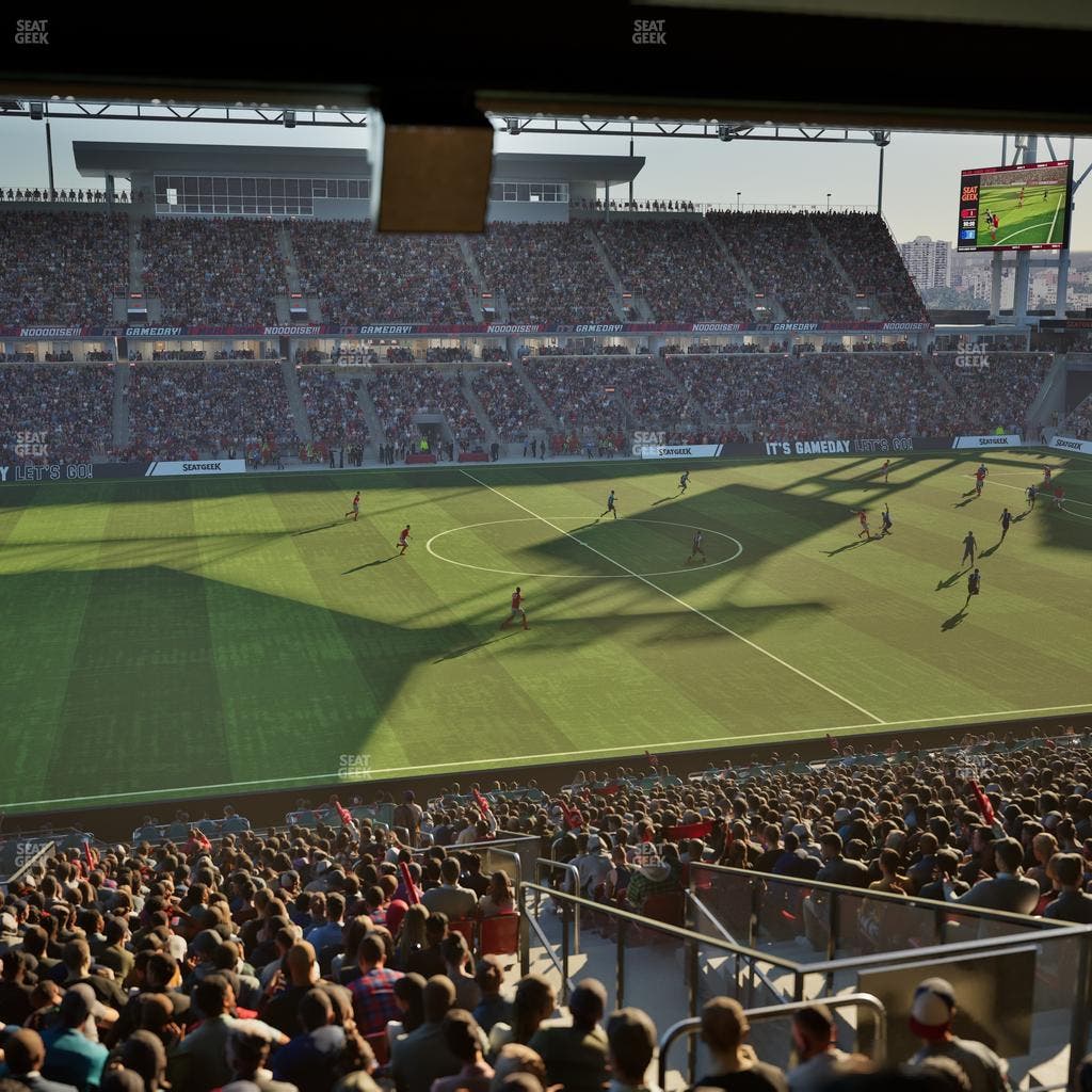 BMO Field - Section East Suite 42 Seat View