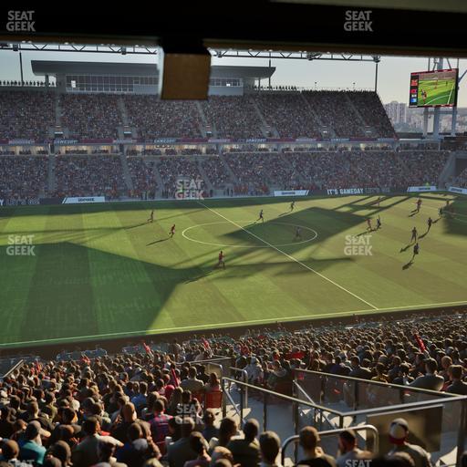 BMO Field - Section East Suite 42 Seat View