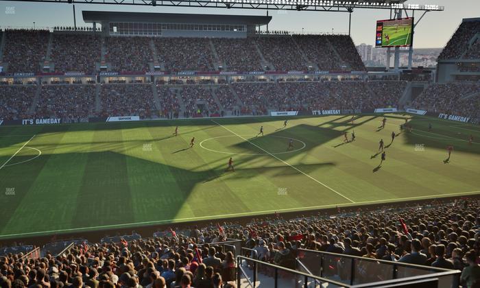 BMO Field - Section East Suite 42 Seat View