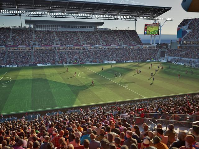 BMO Field - Section East Suite 43 Seat View