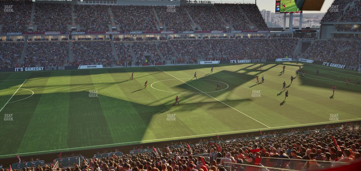 BMO Field - Section East Suite 43 Seat View