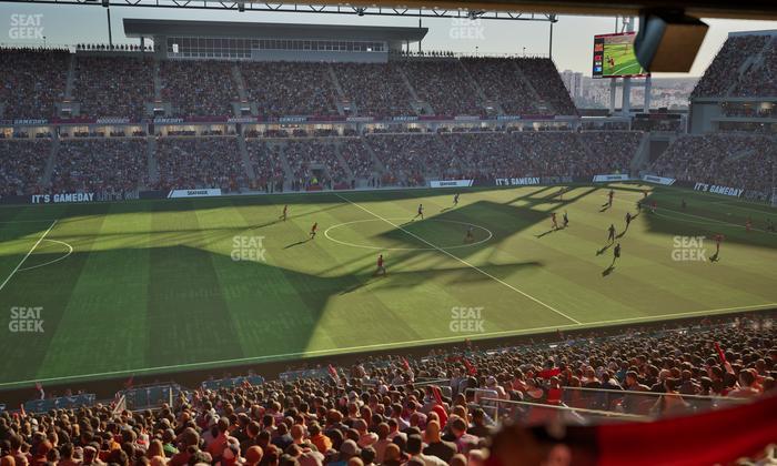 BMO Field - Section East Suite 43 Seat View