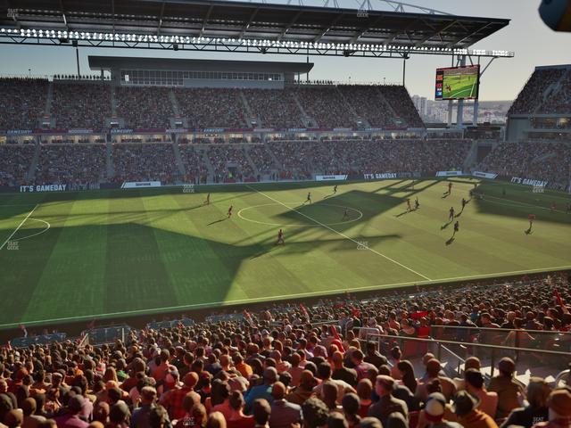 BMO Field - Section East Suite 43 Seat View