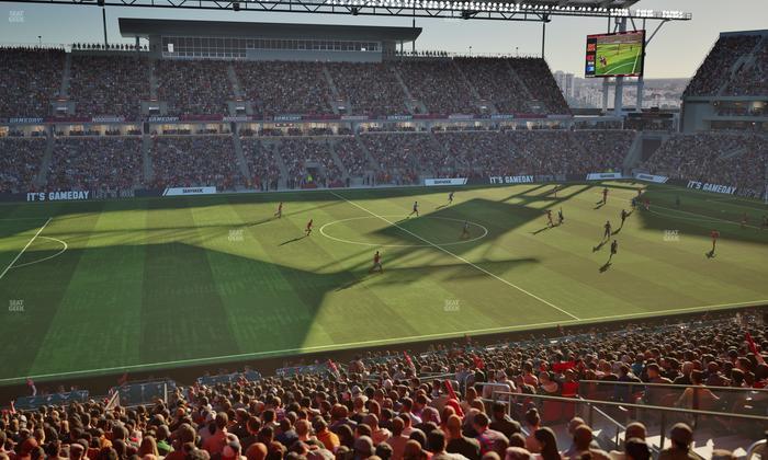 BMO Field - Section East Suite 43 Seat View