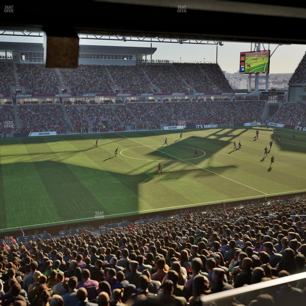 BMO Field - Section East Suite 44 Seat View