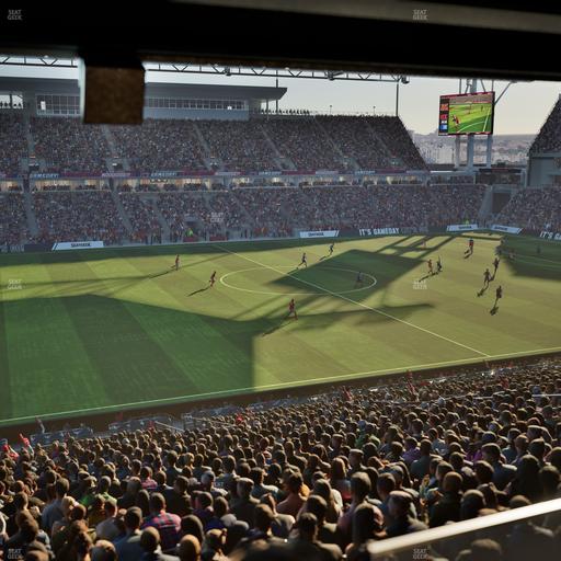 BMO Field - Section East Suite 44 Seat View