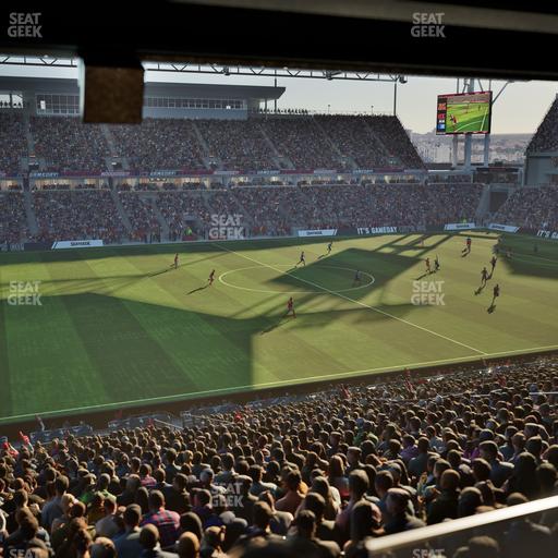 BMO Field - Section East Suite 44 Seat View