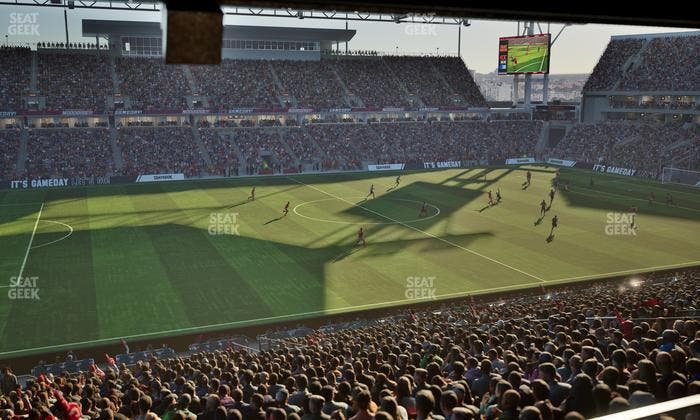 BMO Field - Section East Suite 44 Seat View