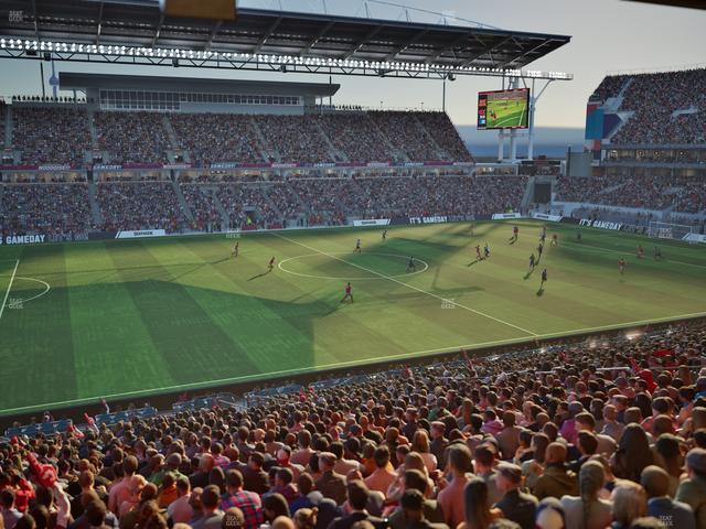 BMO Field - Section East Suite 44 Seat View