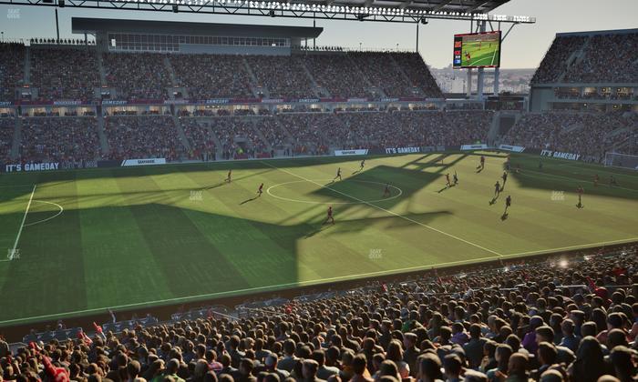 BMO Field - Section East Suite 44 Seat View