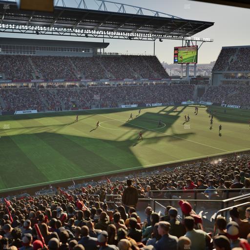 BMO Field - Section East Suite 45 Seat View