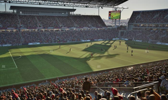 BMO Field - Section East Suite 45 Seat View