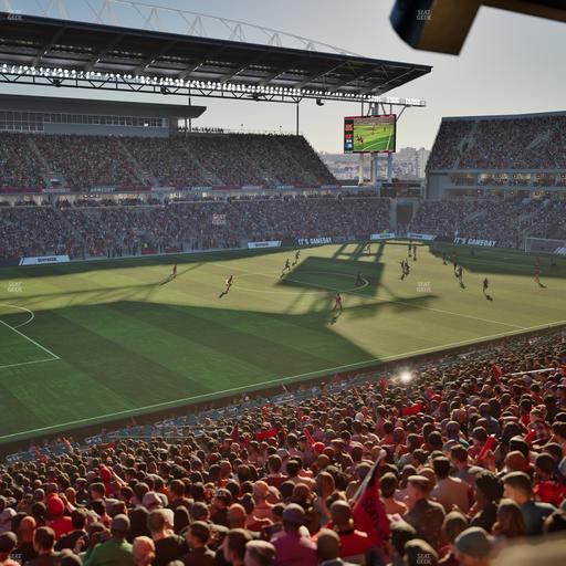 BMO Field - Section East Suite 46 Seat View
