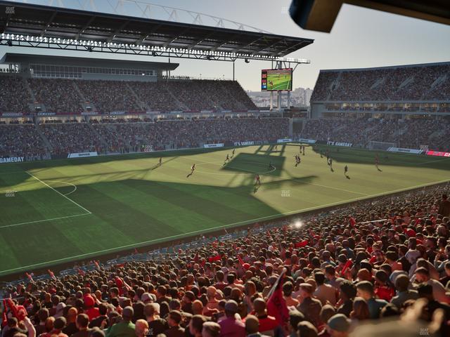 BMO Field - Section East Suite 46 Seat View
