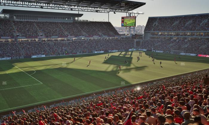 BMO Field - Section East Suite 46 Seat View